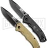 Smith & Wesson M&P Black And Tan Folding Knife Combo Pack -AKC Knife Shop smith and wesson m p folding knife combo BHQ 89453 jr large