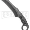 Smith & Wesson Raptor Claw Gray Micarta Fixed Blade Knife - Gray Plain -AKC Knife Shop smith and wesson raptor claw gray micarta gray GX 31299 jr large