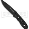 Smith & Wesson Extreme Ops CK105BKEU Black Folding Knife - Black Plain -AKC Knife Shop smith wesson ck105bkeu large