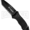 Smith & Wesson First Response SWFR2S Folding Knife - Black Serr -AKC Knife Shop smith wesson clip swfr2s 2 large