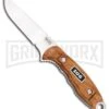 SOG Huntspoint Wood Boning Fixed Blade Knife - Satin Plain -AKC Knife Shop sog boning wood large