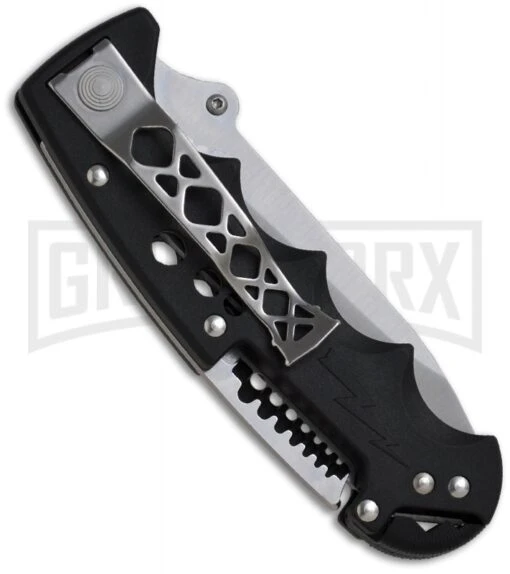 SOG Kilowatt Electrician's Folding Knife - Satin Plain -AKC Knife Shop sog el 01 kilowatt back large