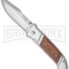 SOG Fielder Folding Knife - Satin Plain -AKC Knife Shop sog fielder ff 30 large