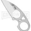 SOG Knife Snarl Fixed Blade Knife - Satin Plain -AKC Knife Shop sog folding knife snarl fixed large