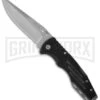 SOG Fusion Salute Folding Knife - Bead Blast Plain -AKC Knife Shop sog fusion salute ff 10 99166 large