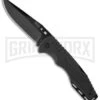 SOG Fusion Salute Folding Knife - Black Plain -AKC Knife Shop sog fusion salute ff 11 large