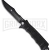 SOG Fusion Black Revolver Seal W/ Saw & Clip Point Blade -AKC Knife Shop sog revolver seal fx 21 large