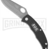 SOG SlipZilla Black Folding Knife - Gray Plain -AKC Knife Shop sog slipzilla sp 53 large