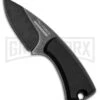 Tac-Force Evolution Zigzag Black G-10 Fixed Blade Knife - Black Stonewash Plain -AKC Knife Shop tac force evolution zigzag black g 10 black sw BP 27593 jr large