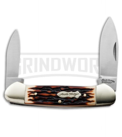 Schrade Uncle Henry 11UH Large Canoe Pocket Knife -AKC Knife Shop taylor brands uncle henry 11uh large