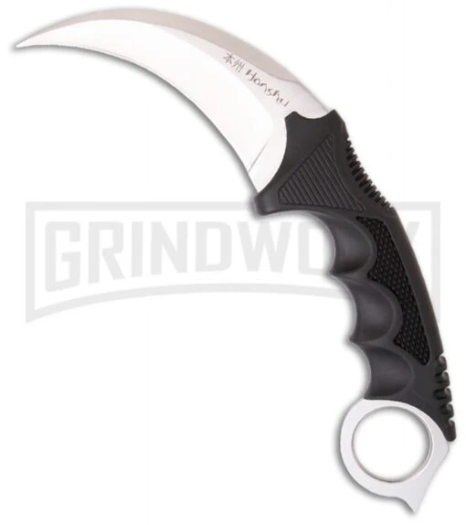 United Cutlery Honshu Silver Karambit Knife - Satin Plain -AKC Knife Shop united cutlery honshu kerambit uc2786 large