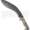 United Cutlery USMC Desert Sand Kukri Fixed Blade Knife - Black Plain -AKC Knife Shop united cutlery usmc desert sand kukri uc3145 cm large